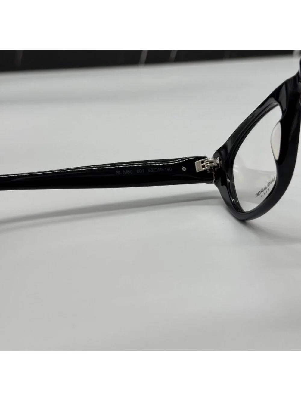 Saint Laurent SL M80 001 Black Cat Eye Women Eyeglasses Authentic NEW